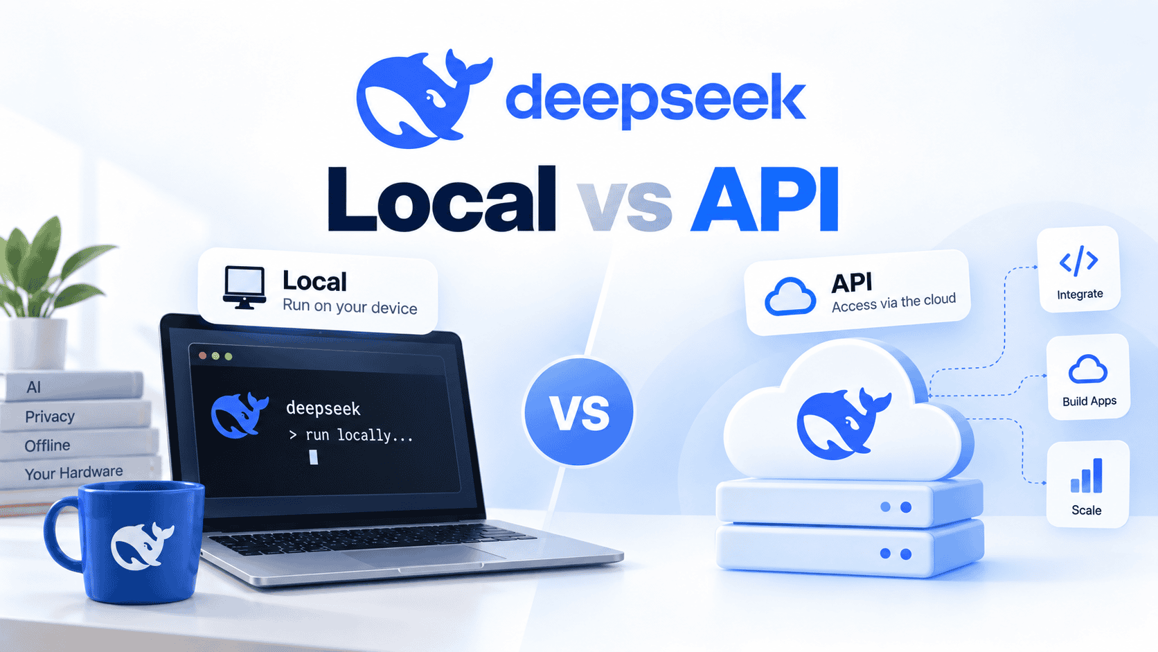DeepSeek Local vs API