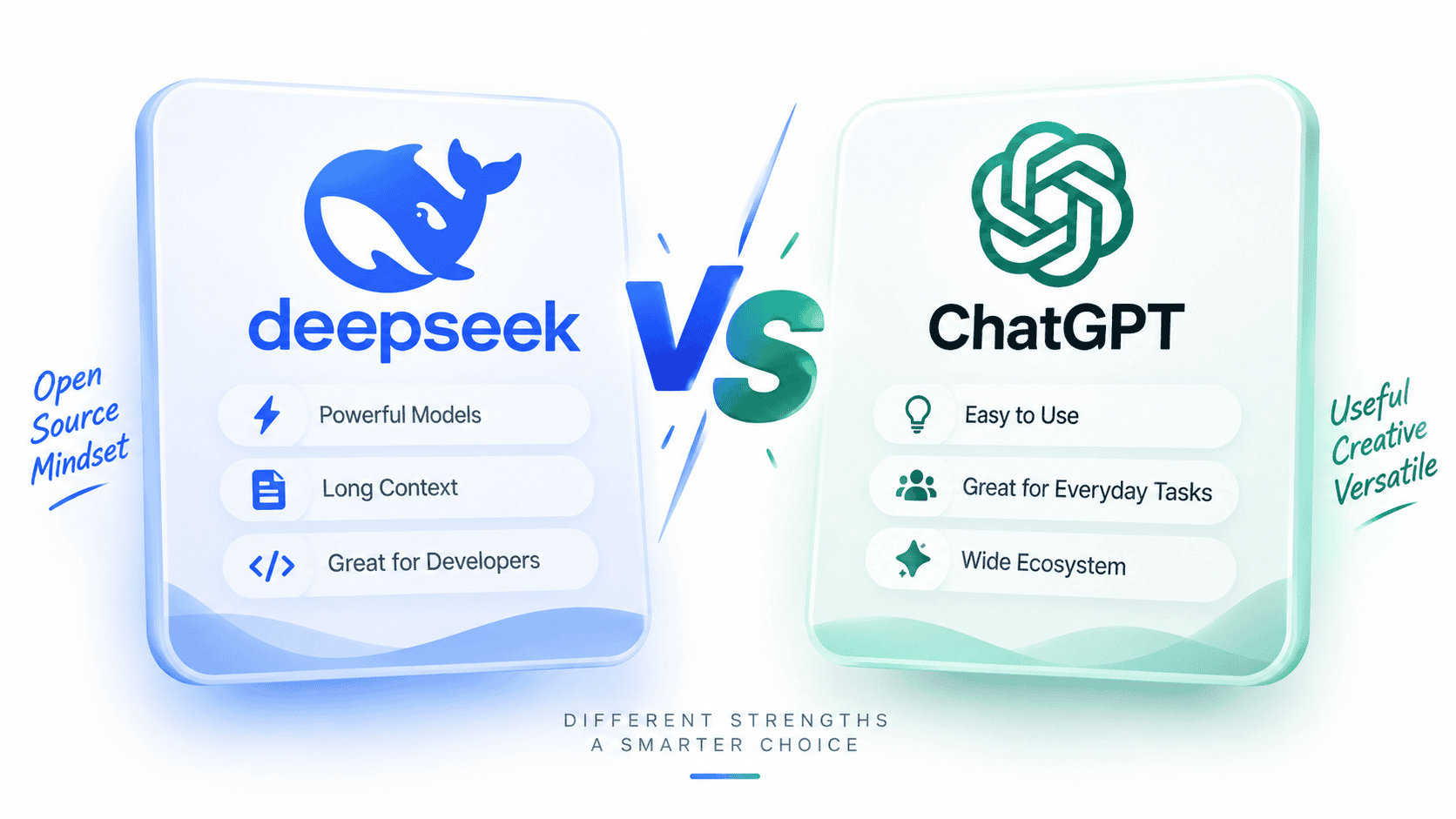 DeepSeek vs ChatGPT
