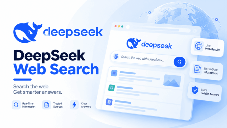 DeepSeek web search