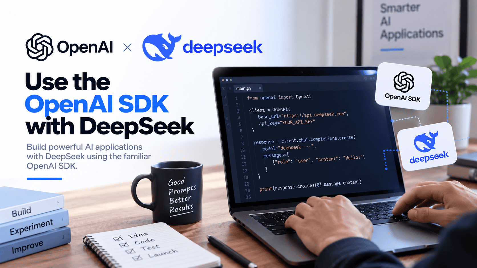Use the OpenAI SDK with DeepSeek
